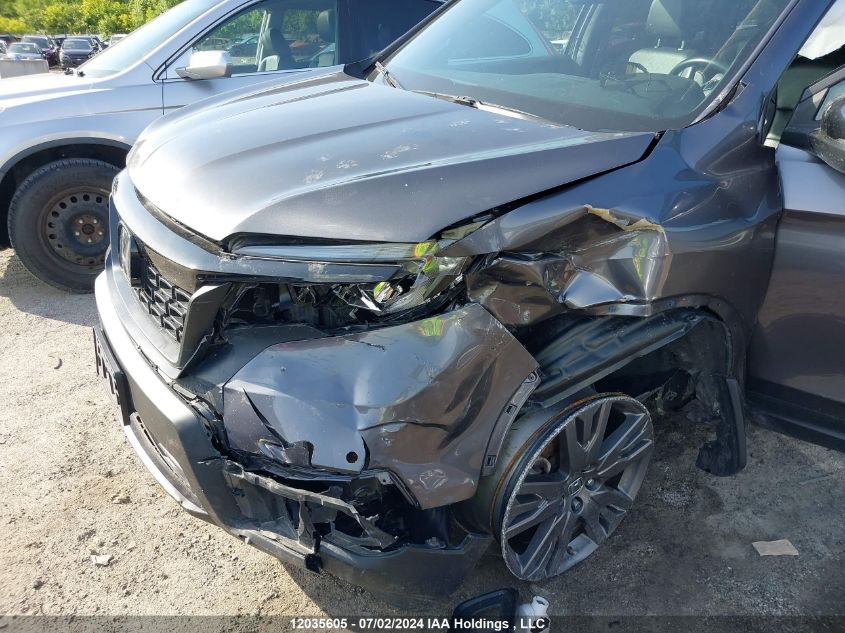 2019 Honda Passport VIN: 5FNYF8H57KB500676 Lot: 12035605