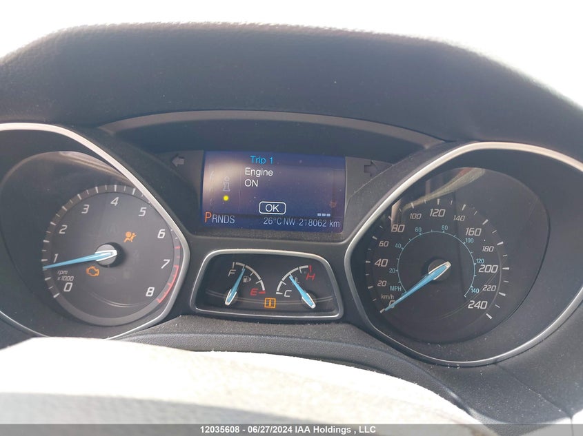 2013 Ford Focus Se VIN: 1FADP3F24DL287537 Lot: 12035608