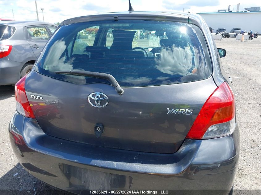 2011 Toyota Yaris VIN: JTDKT4K30B5334419 Lot: 12035621