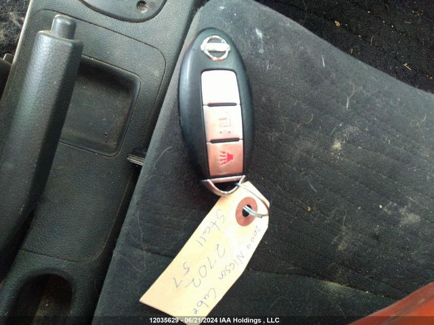 2009 Nissan Cube 1.8Sl VIN: JN8AZ28R49T122482 Lot: 12035629