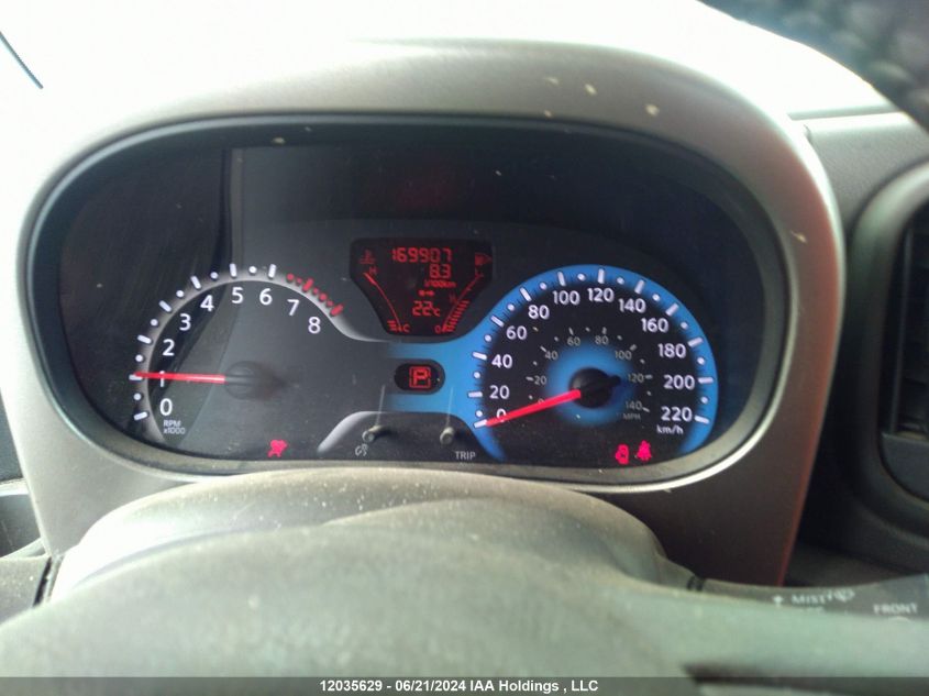 2009 Nissan Cube 1.8Sl VIN: JN8AZ28R49T122482 Lot: 12035629