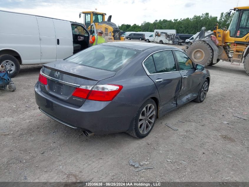 2014 Honda Accord Sedan VIN: 1HGCR2F53EA803566 Lot: 12035638