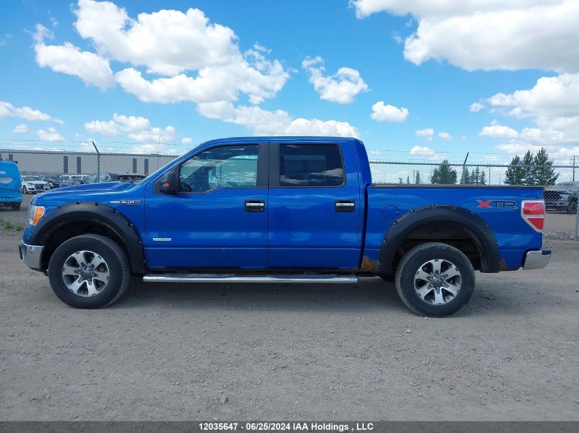 2012 Ford F150 Supercrew VIN: 1FTFW1ET2CKE10678 Lot: 12035647