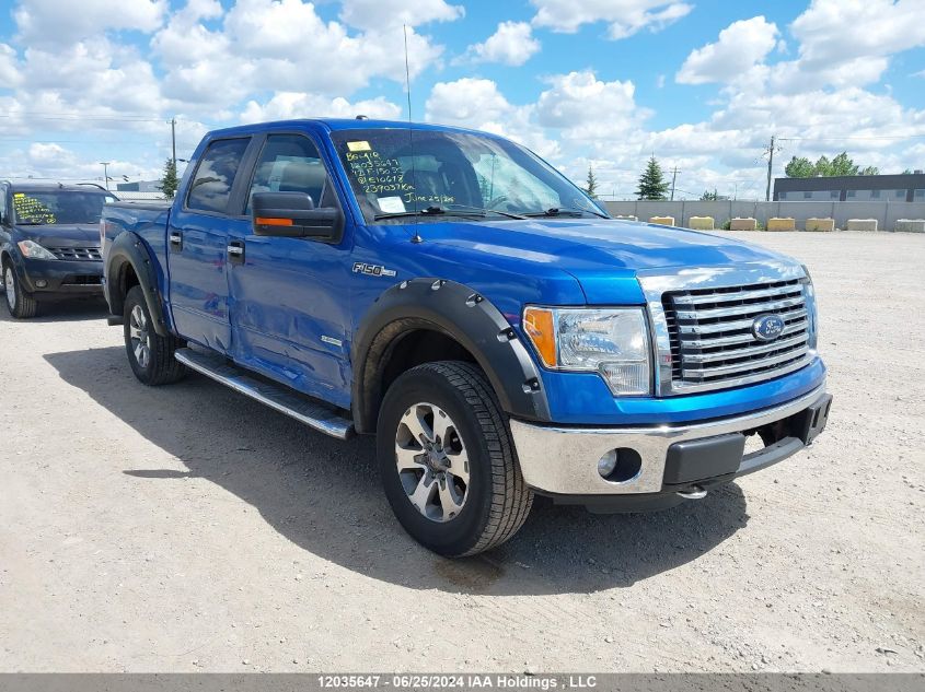 2012 Ford F150 Supercrew VIN: 1FTFW1ET2CKE10678 Lot: 12035647