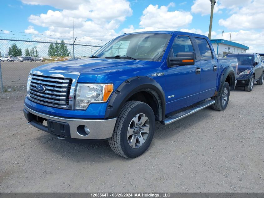 2012 Ford F150 Supercrew VIN: 1FTFW1ET2CKE10678 Lot: 12035647