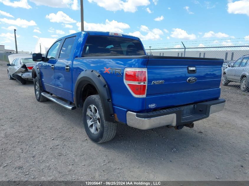 2012 Ford F150 Supercrew VIN: 1FTFW1ET2CKE10678 Lot: 12035647