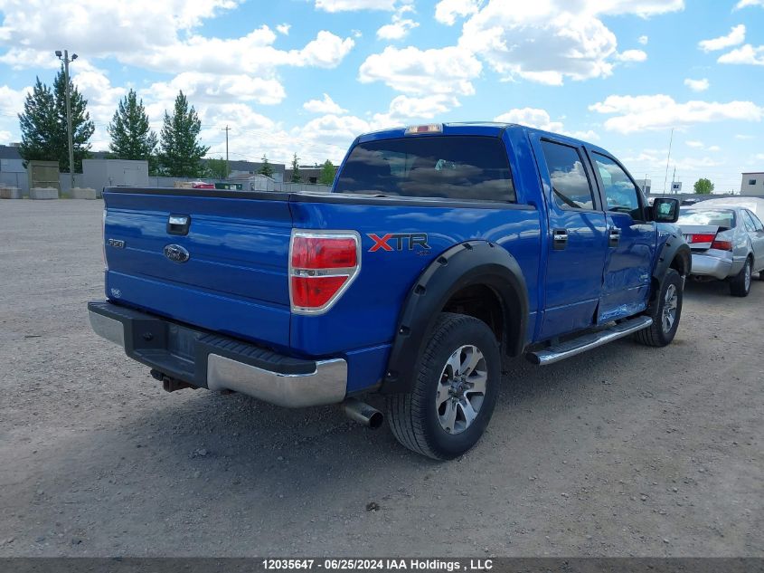 2012 Ford F150 Supercrew VIN: 1FTFW1ET2CKE10678 Lot: 12035647