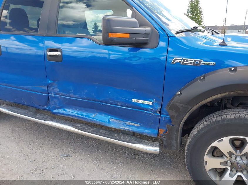 2012 Ford F150 Supercrew VIN: 1FTFW1ET2CKE10678 Lot: 12035647