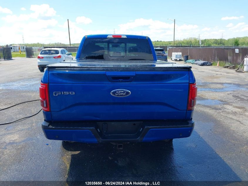 2017 Ford F150 Supercrew VIN: 1FTFW1EF2HFC65992 Lot: 12035650