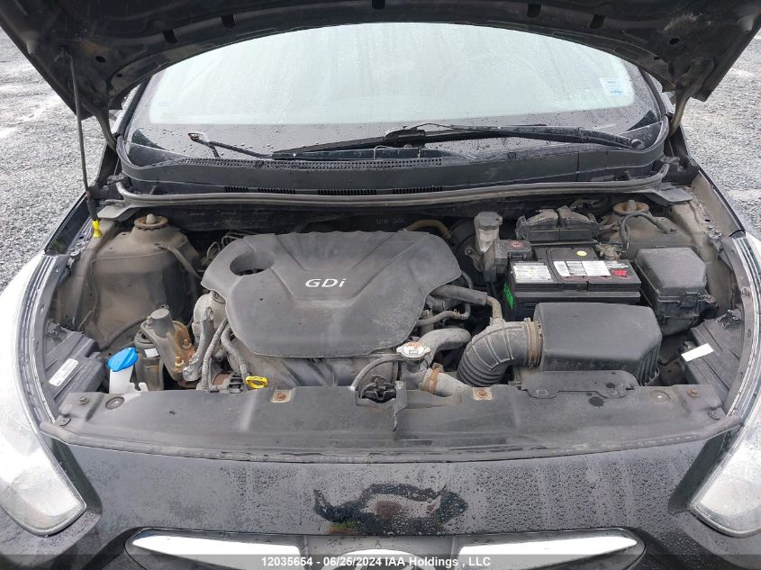 2014 Hyundai Accent Gl VIN: KMHCT5AE5EU167848 Lot: 12035654