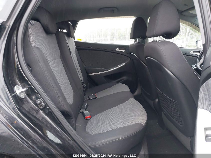 2014 Hyundai Accent Gl VIN: KMHCT5AE5EU167848 Lot: 12035654