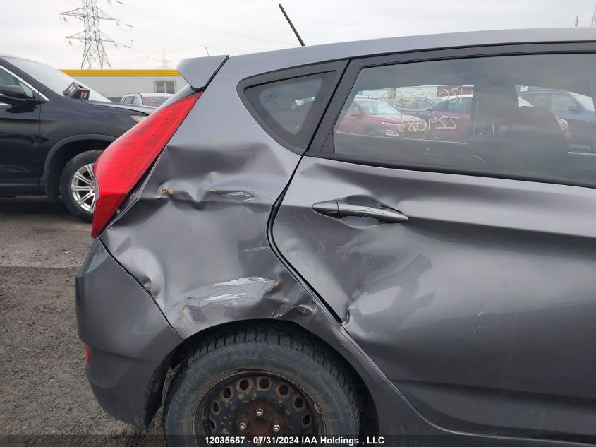 2015 Hyundai Accent VIN: KMHCT5AE3FU229085 Lot: 12035657