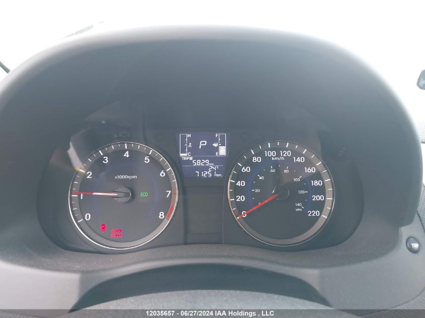 2015 Hyundai Accent VIN: KMHCT5AE3FU229085 Lot: 12035657