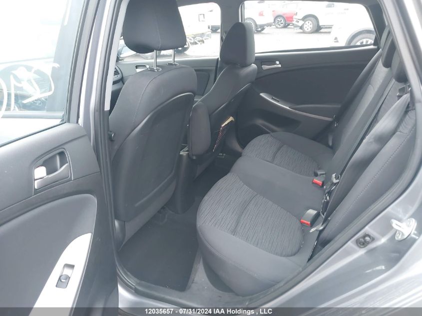 2015 Hyundai Accent VIN: KMHCT5AE3FU229085 Lot: 12035657