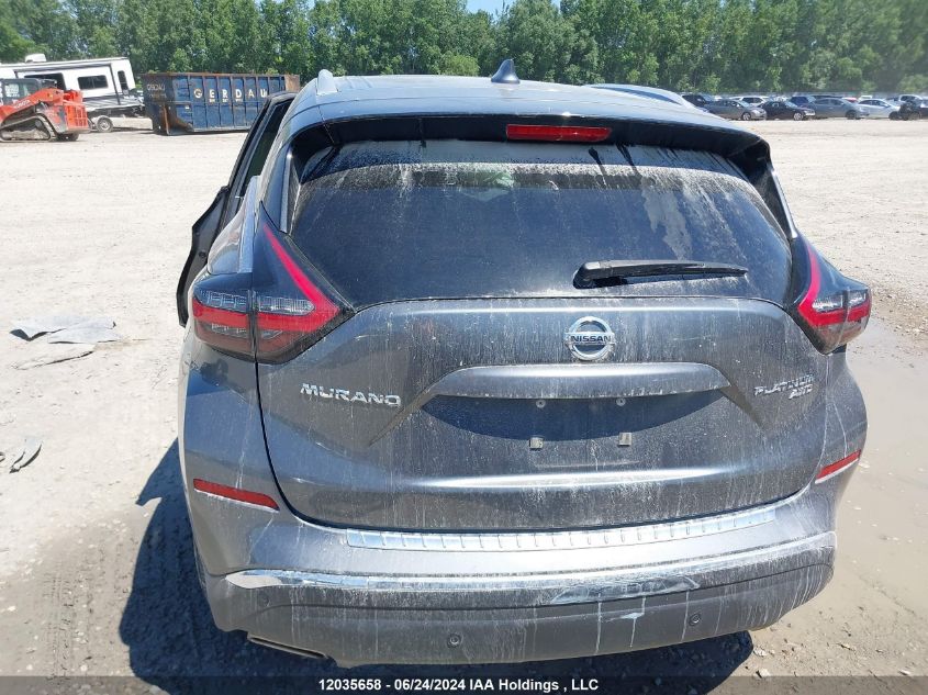 2020 Nissan Murano Platinum VIN: 5N1AZ2DS1LN134908 Lot: 12035658