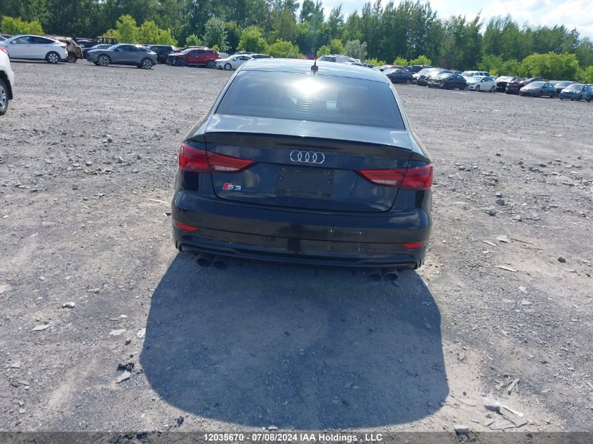 2017 Audi S3 VIN: WAUB1GFF5H1065469 Lot: 12035670