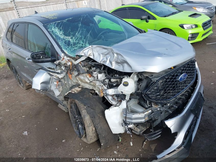 2021 Ford Edge St Line VIN: 2FMPK4J93MBA28954 Lot: 12035673
