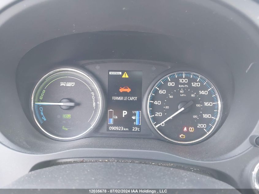 2020 Mitsubishi Outlander Sel/Gt/Fe VIN: JA4J24A52LZ612890 Lot: 12035678