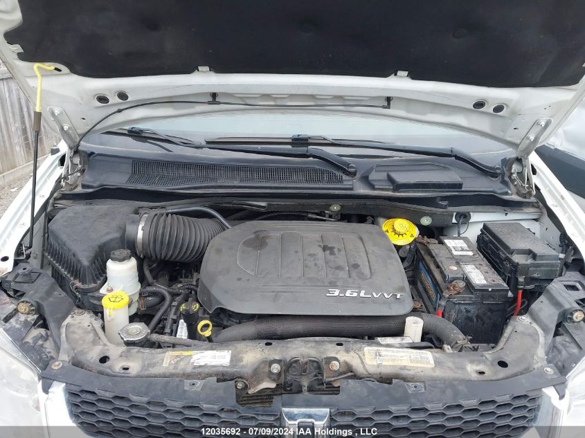 2016 Dodge Grand Caravan Se VIN: 2C4RDGBG0GR103627 Lot: 12035692