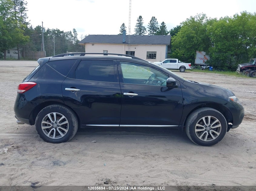 2011 Nissan Murano S/Sl/Le VIN: JN8AZ1MWXBW178680 Lot: 12035694
