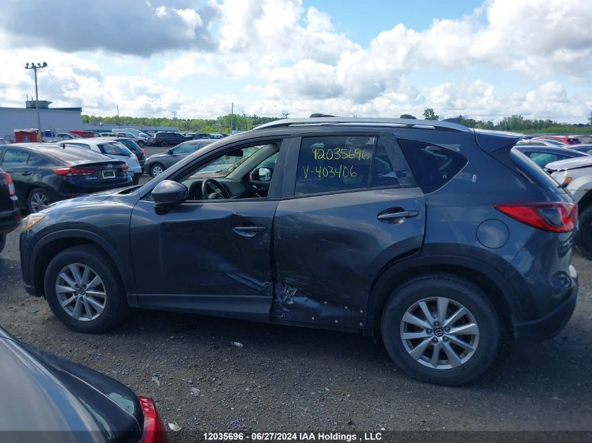 2014 Mazda Cx-5 Touring VIN: JM3KE4CY1E0403406 Lot: 12035696
