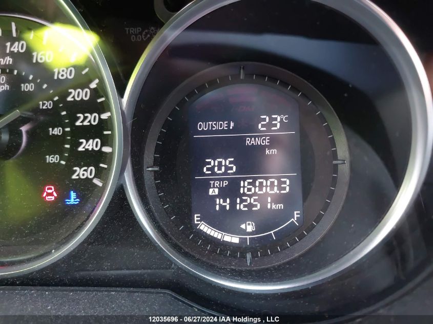 2014 Mazda Cx-5 Touring VIN: JM3KE4CY1E0403406 Lot: 12035696