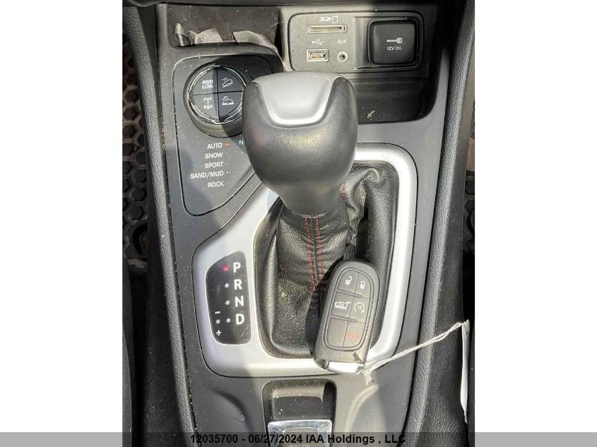 2018 Jeep Cherokee Trailhawk VIN: 1C4PJMBX1JD509053 Lot: 12035700