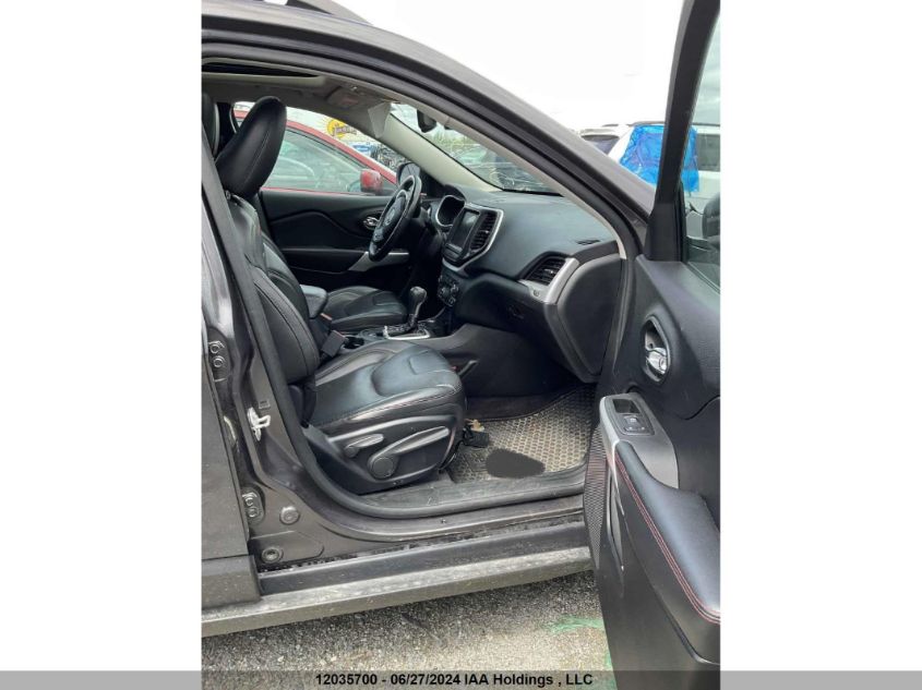 2018 Jeep Cherokee Trailhawk VIN: 1C4PJMBX1JD509053 Lot: 12035700