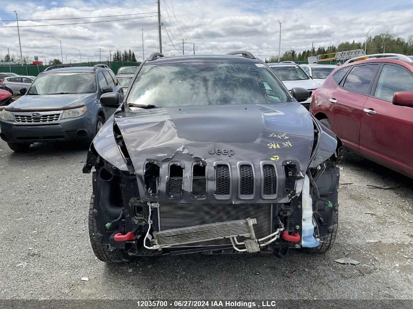 2018 Jeep Cherokee Trailhawk VIN: 1C4PJMBX1JD509053 Lot: 12035700