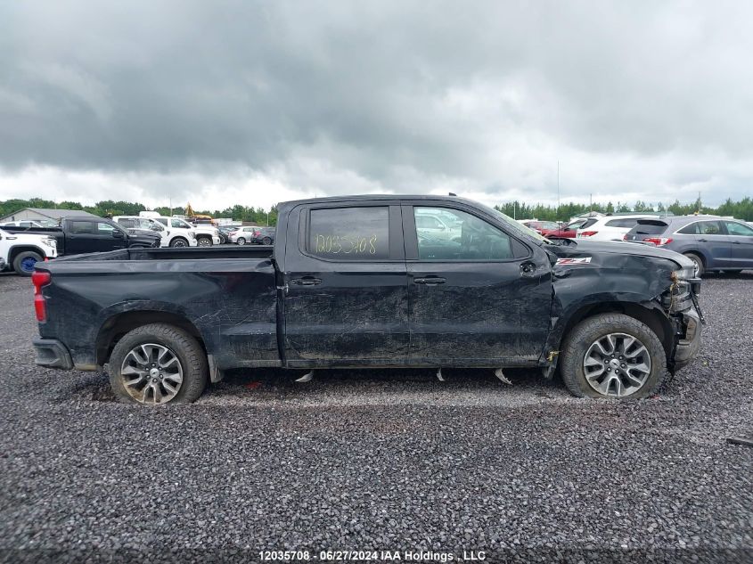 2022 Chevrolet Silverado 1500 Ltd VIN: 3GCUYEED2NG105662 Lot: 12035708