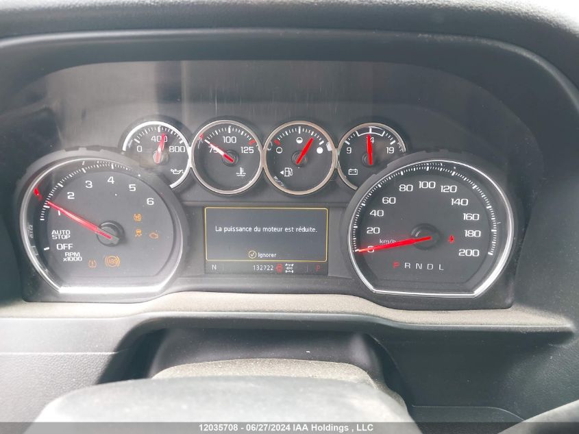 2022 Chevrolet Silverado 1500 Ltd VIN: 3GCUYEED2NG105662 Lot: 12035708