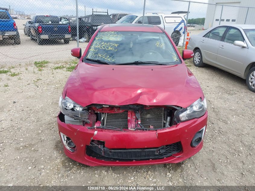 2017 Mitsubishi Lancer Es VIN: JA32U2FU1HU605215 Lot: 12035710