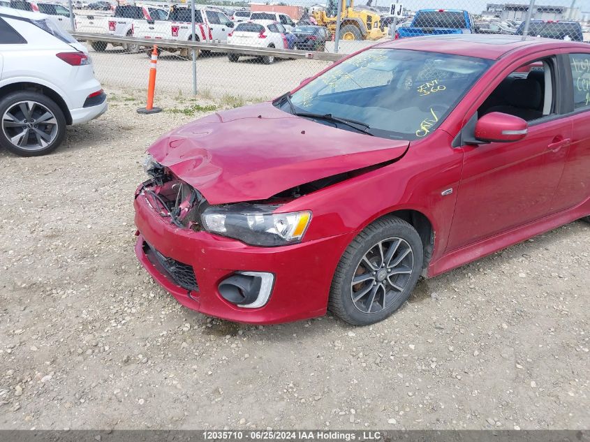 2017 Mitsubishi Lancer Es VIN: JA32U2FU1HU605215 Lot: 12035710