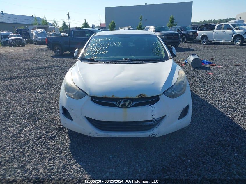 2012 Hyundai Elantra Gls/Limited VIN: 5NPDH4AE3CH077500 Lot: 12035720