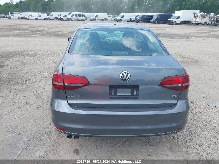 2016 Volkswagen Jetta Sedan VIN: 3VW167AJ2GM341472 Lot: 12035730