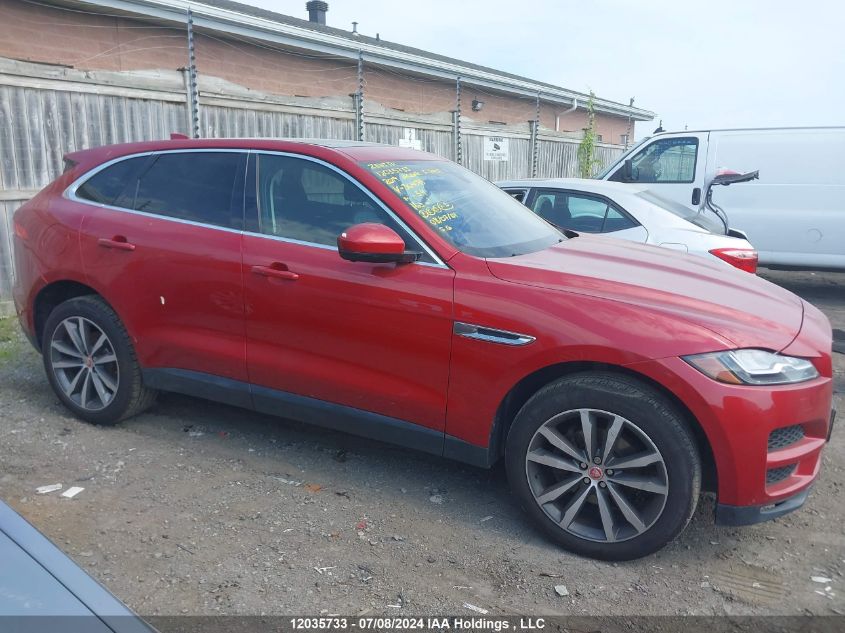 2019 Jaguar F-Pace VIN: SADCK2FX8KA364675 Lot: 12035733