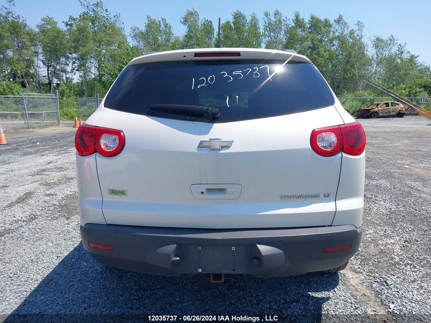 2011 Chevrolet Traverse VIN: 1GNKRGED1BJ391831 Lot: 12035737