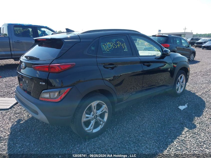 2023 Hyundai Kona Preferred Awd VIN: KM8K2CAB4PU970355 Lot: 12035741