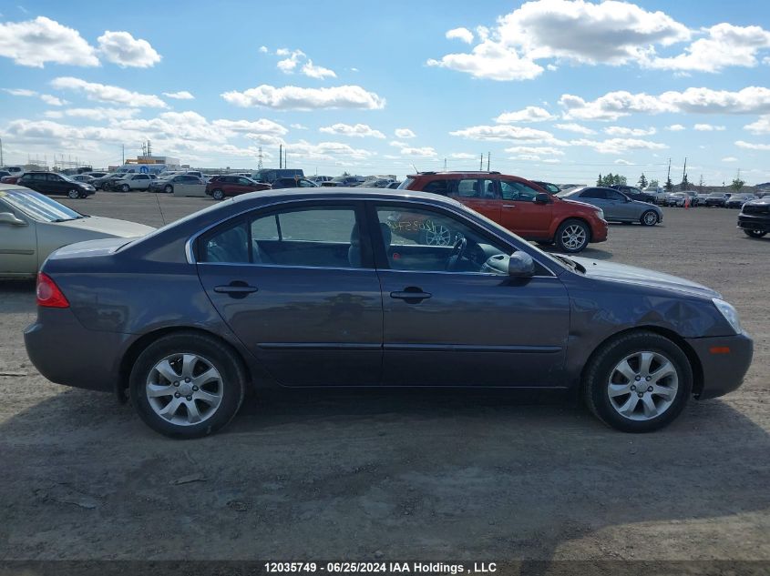 2008 Kia Optima Lx/Ex VIN: KNAGE124985258602 Lot: 12035749