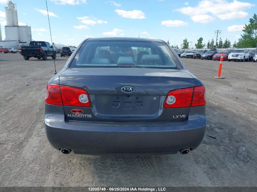 2008 Kia Optima Lx/Ex VIN: KNAGE124985258602 Lot: 12035749