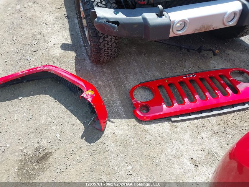 2015 Jeep Wrangler Sahara VIN: 1C4AJWBG4FL635583 Lot: 12035761