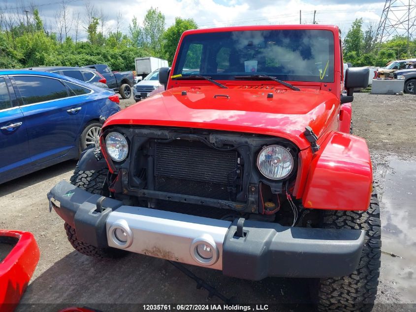 2015 Jeep Wrangler Sahara VIN: 1C4AJWBG4FL635583 Lot: 12035761