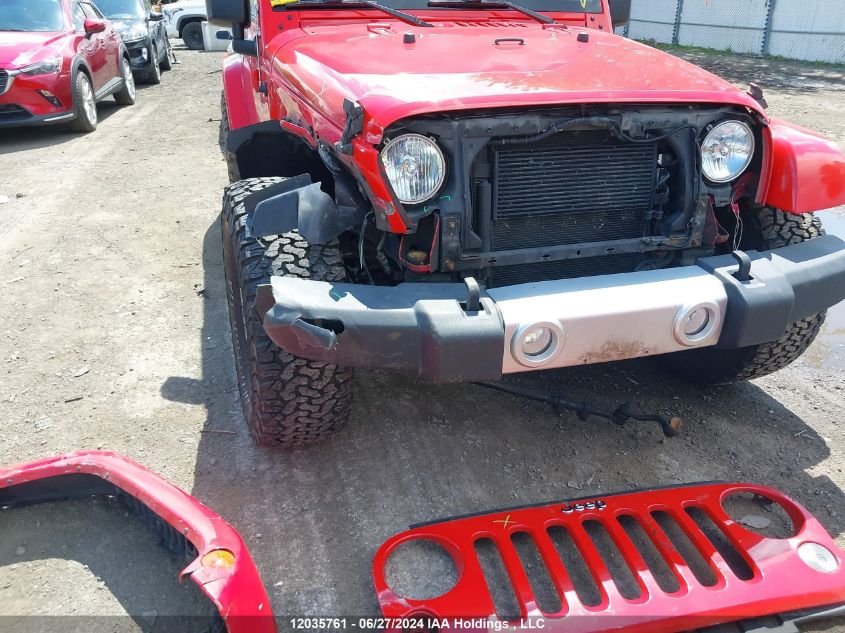 2015 Jeep Wrangler Sahara VIN: 1C4AJWBG4FL635583 Lot: 12035761