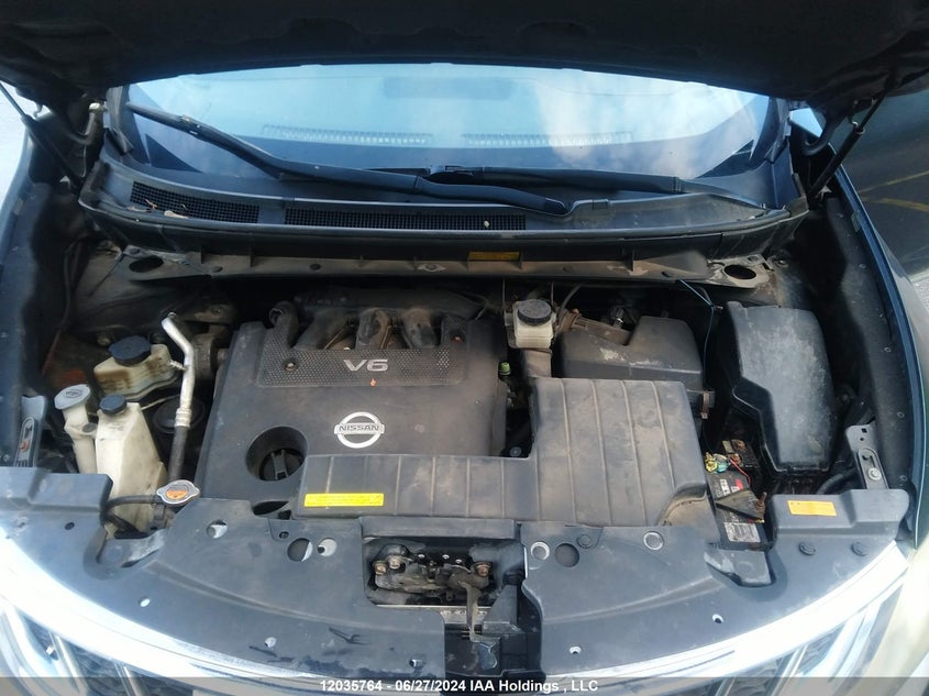 2011 Nissan Murano S/Sl/Le VIN: JN8AZ1MW0BW152069 Lot: 12035764