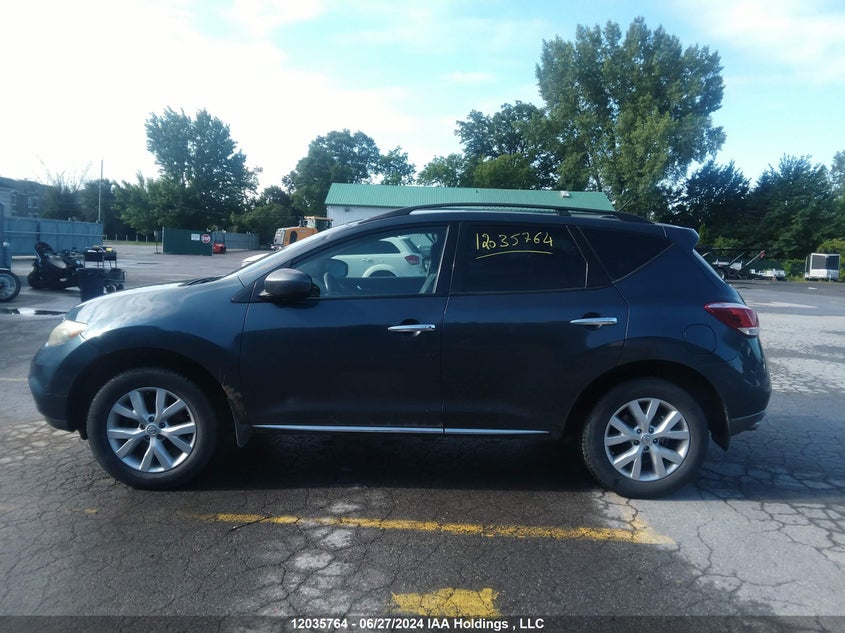2011 Nissan Murano S/Sl/Le VIN: JN8AZ1MW0BW152069 Lot: 12035764