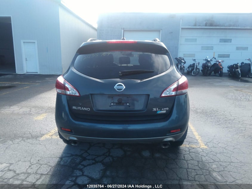 2011 Nissan Murano S/Sl/Le VIN: JN8AZ1MW0BW152069 Lot: 12035764