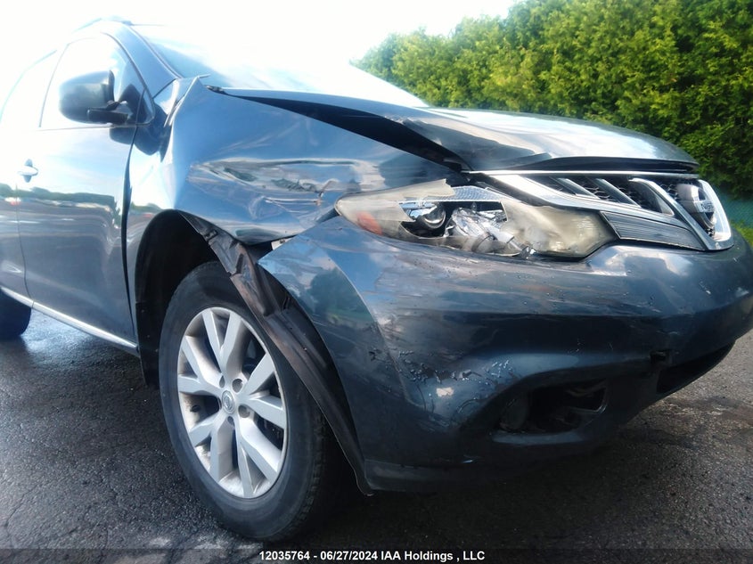 2011 Nissan Murano S/Sl/Le VIN: JN8AZ1MW0BW152069 Lot: 12035764