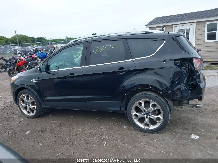 2016 Ford Escape Titanium VIN: 1FMCU9J91GUC30910 Lot: 12035771