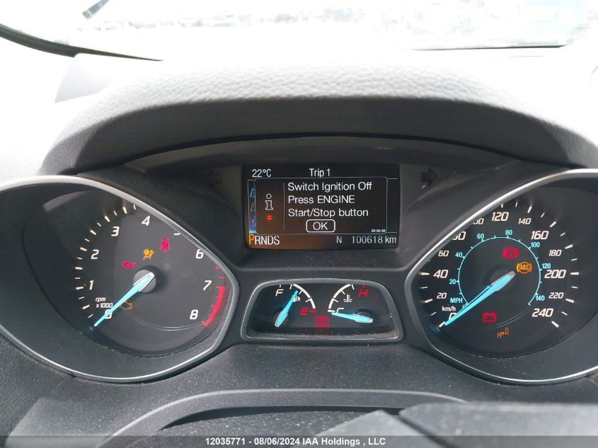 2016 Ford Escape Titanium VIN: 1FMCU9J91GUC30910 Lot: 12035771