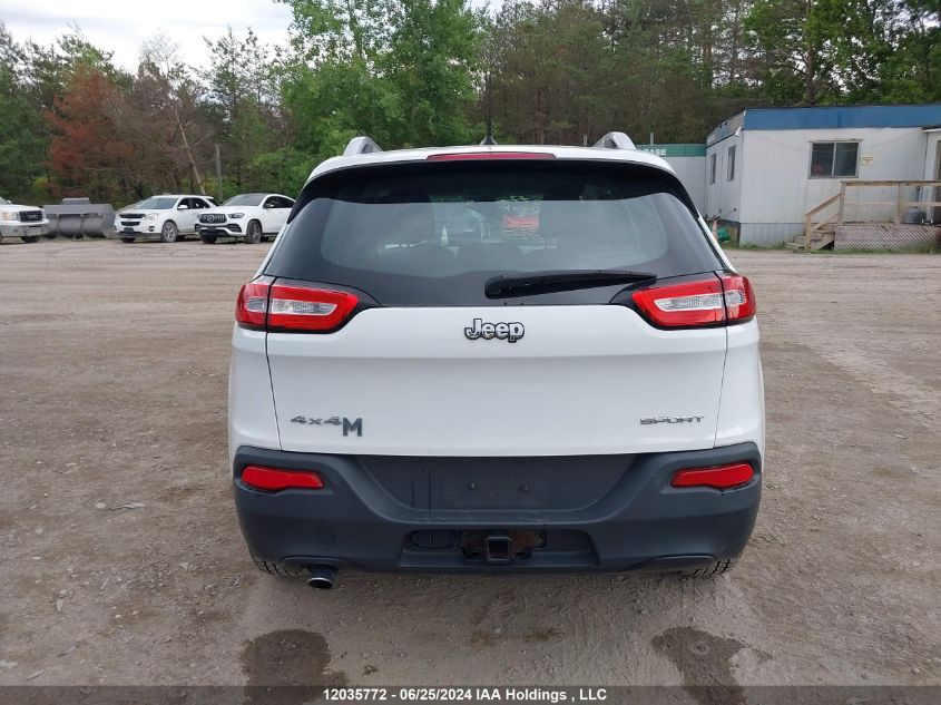 2015 Jeep Cherokee Sport VIN: 1C4PJMAB1FW527134 Lot: 12035772